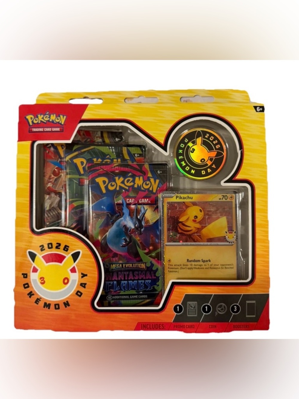 SEALED Pokémon Trading Card Game Collector Box - Pokemon Day 2026 - Picture 2 of 6